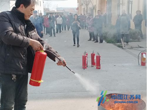 濱?？h五汛鎮開展 廠中廠 園區消防安全演練